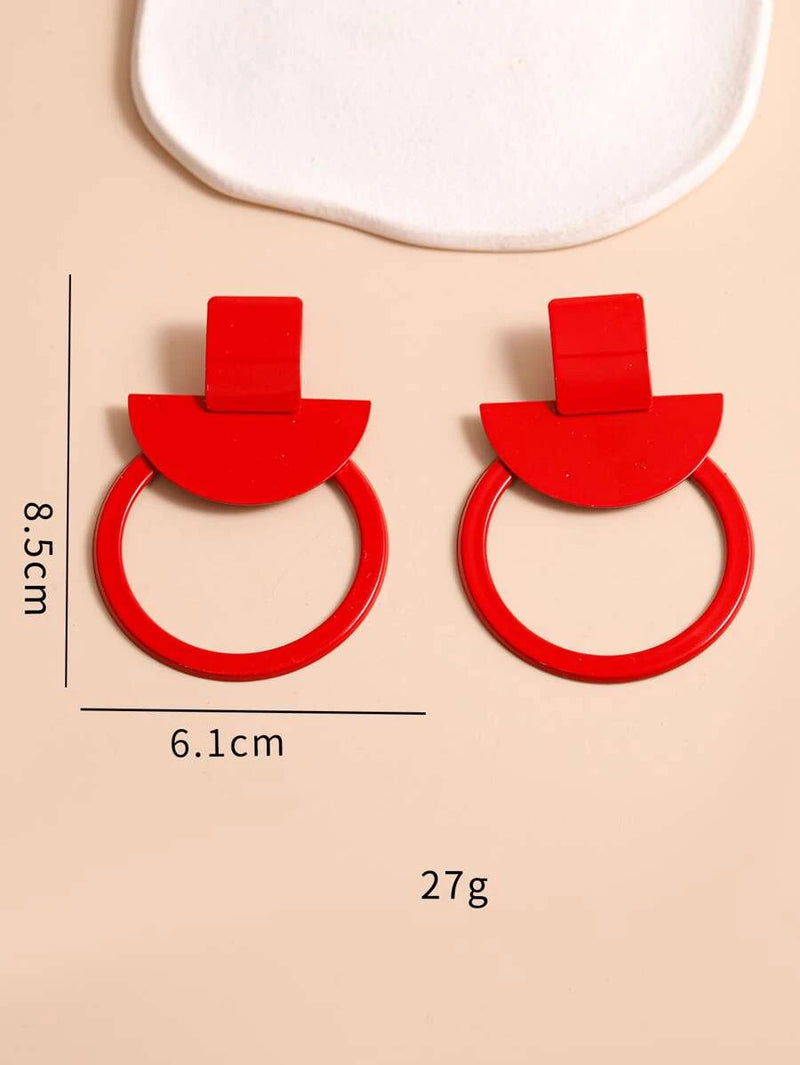 Light-Weight Archetype Rouge Earrings