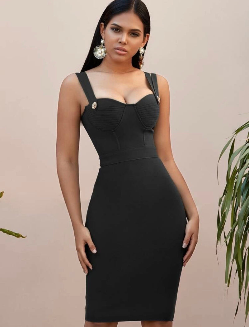 Little Bodycon Dress (AVAILABLE IN 4 COLORS)